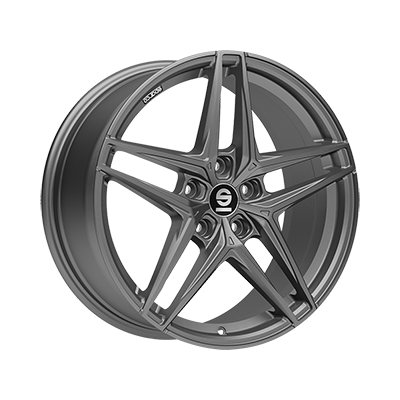 Sparco SPARCO RECORD MATT GRAPHITE - 17x7.5 - 5x100 - CB: 63.4